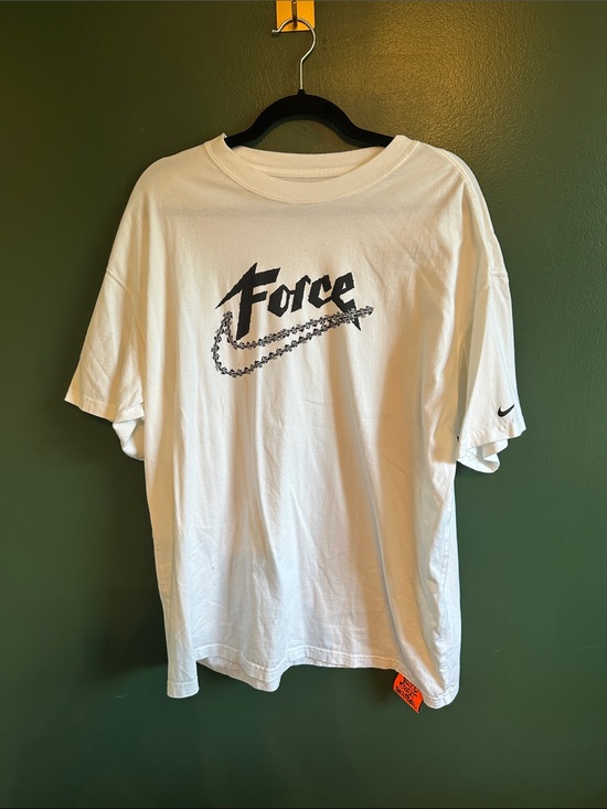Nike Other - Nike White 'Force' Graphic Short Sleeve Tee